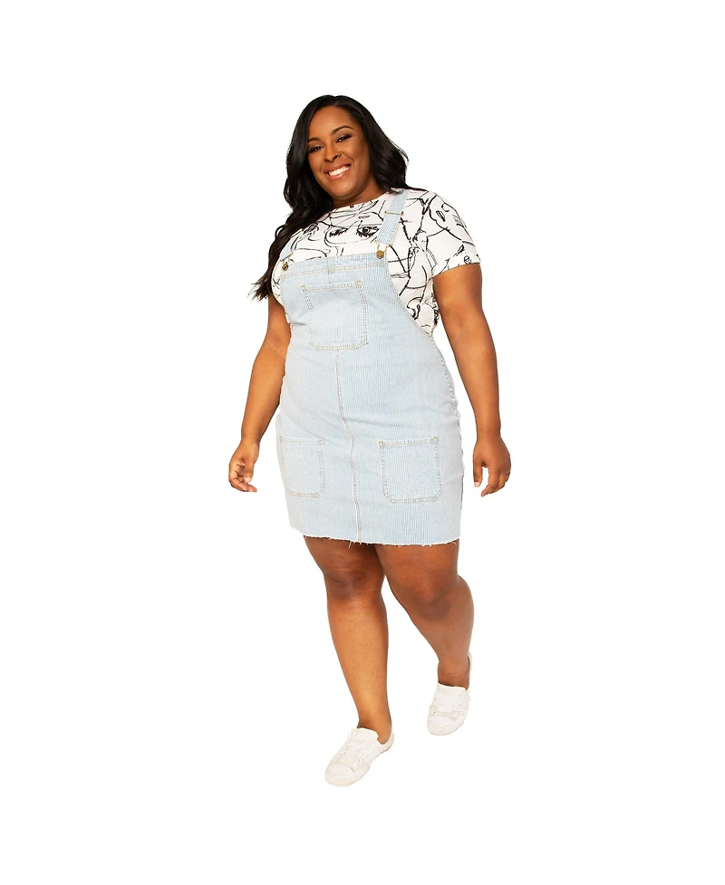 Poetic Justice Plus Denim Skirtall