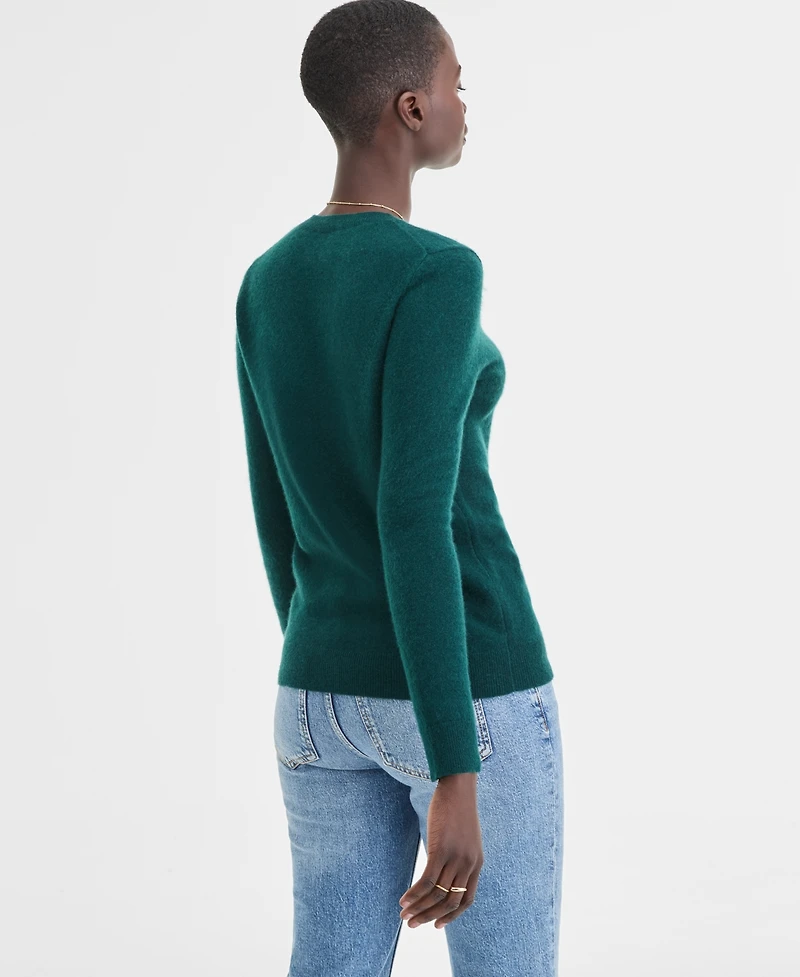 Charter Club 100% Cashmere Women's V-Neck Long-Sleeve Sweater, Macy's Exclusive