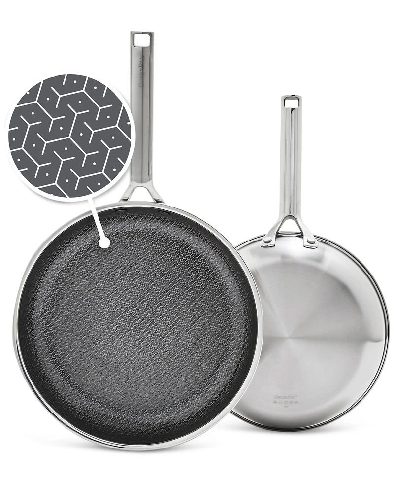 GreenPan Apex Hybrid Ceramic Nonstick 2-Pc. Frypan Set, Exclusively at Macy's