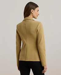 Lauren Ralph Women's Cotton-Blend Sweater Blazer