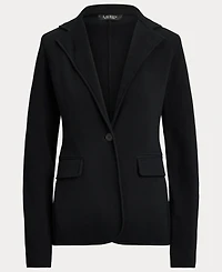 Lauren Ralph Women's Cotton-Blend Sweater Blazer
