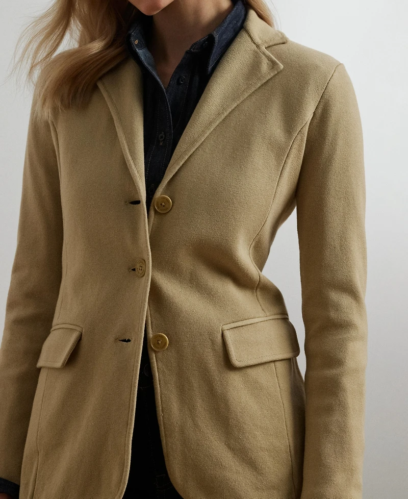 Lauren Ralph Sweater-Knit Blazer