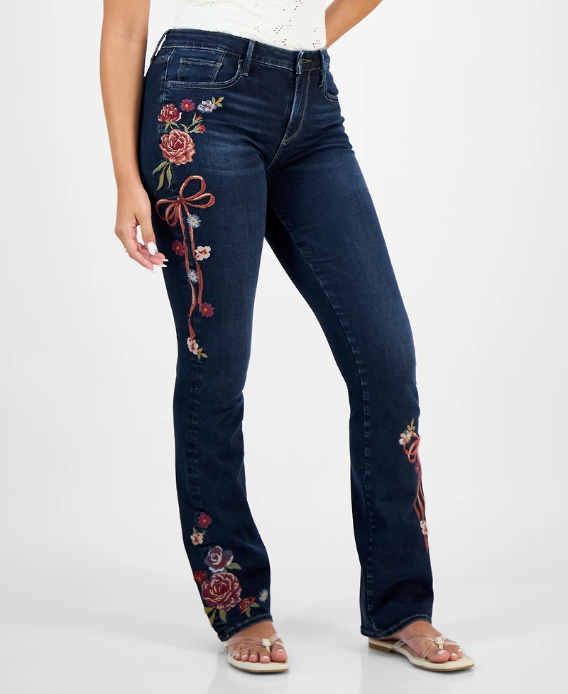 Driftwood Women's Kelly Bootcut Jeans X Bows & Roses
