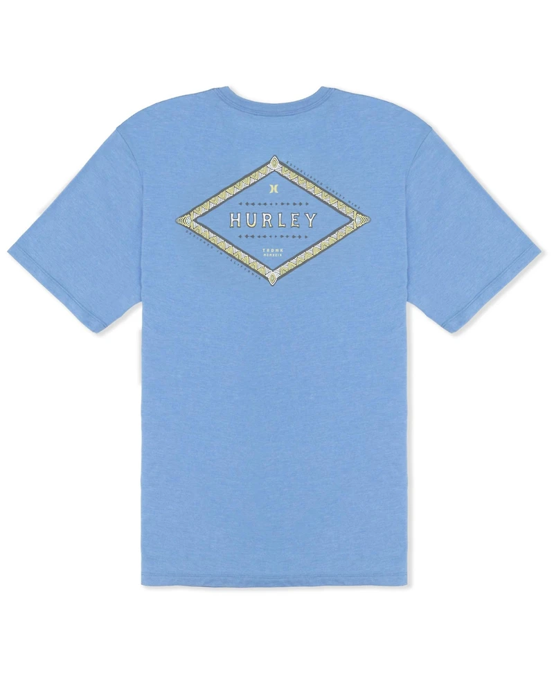 Hurley Men's Hieroglyphics Short Sleeve T-Shirt