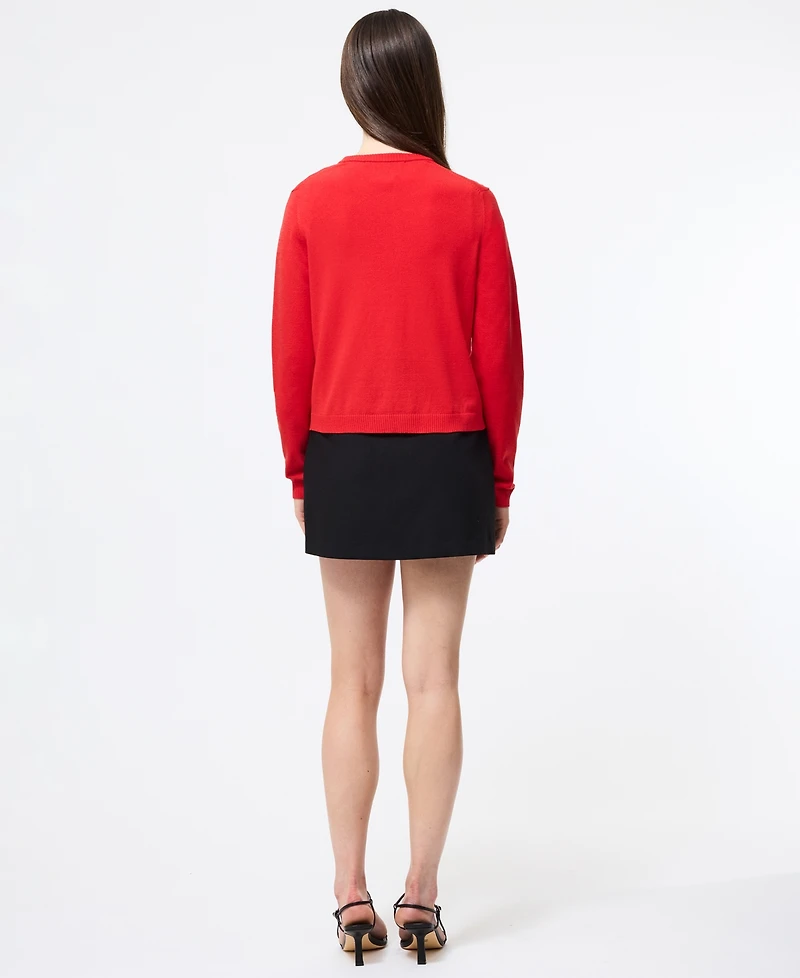 French Connection Women's Cosysoft Fitted Cardigan Sweater