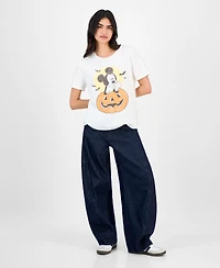 Disney Juniors' Mickey Mouse Vintage Halloween T-Shirt
