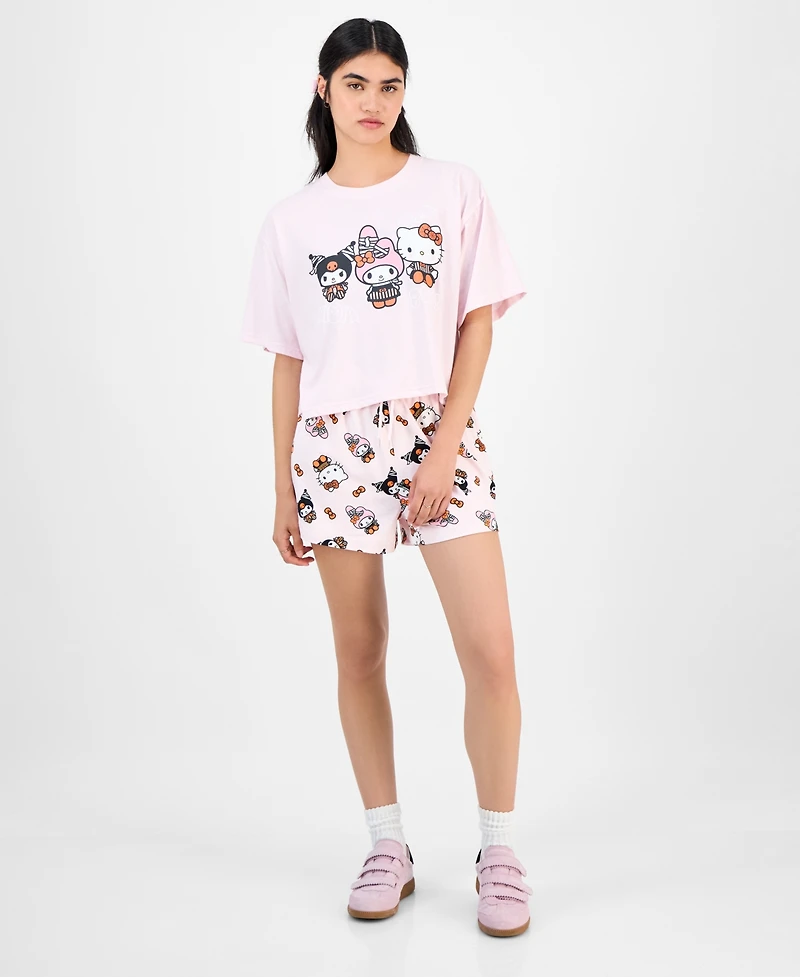 Love Tribe Juniors' Spooky My Melody Trio T-Shirt