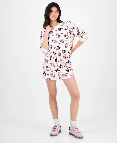 Love Tribe Juniors' Sanrio Spooky Cutie Lounge Shorts