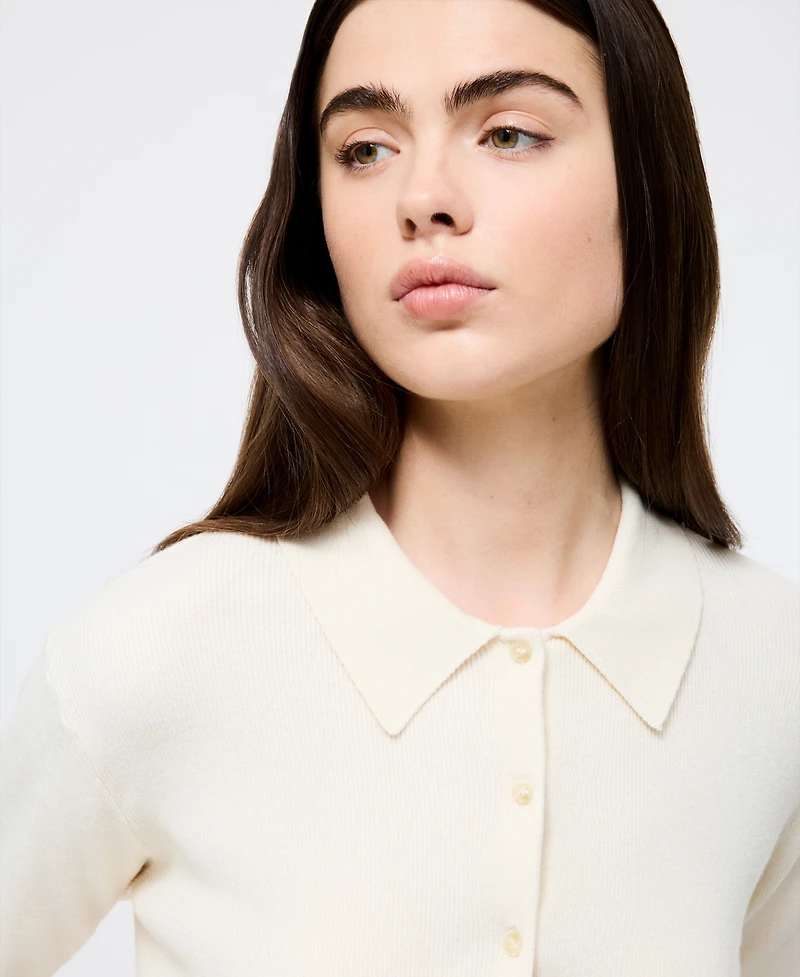 French Connection Women's Cozysoft Collared Cardigan