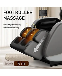 Massage Chair Full Body, Zero Gravity Massage Chairs Recliner with Rapid Heated,Touch Screen, Foot Roller Massage