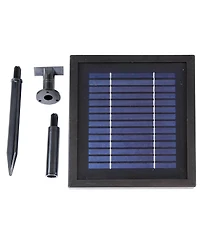 Sunnydaze Decor 46" H Outdoor 2-Tier Pineapple Solar Water Fountain with Battery Backup