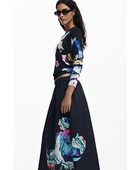 Desigual Women's Skirt designed by Mr. Christian Lacroix
