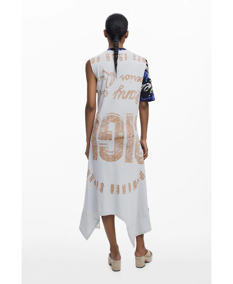 Desigual Women's Asymmetric dress
