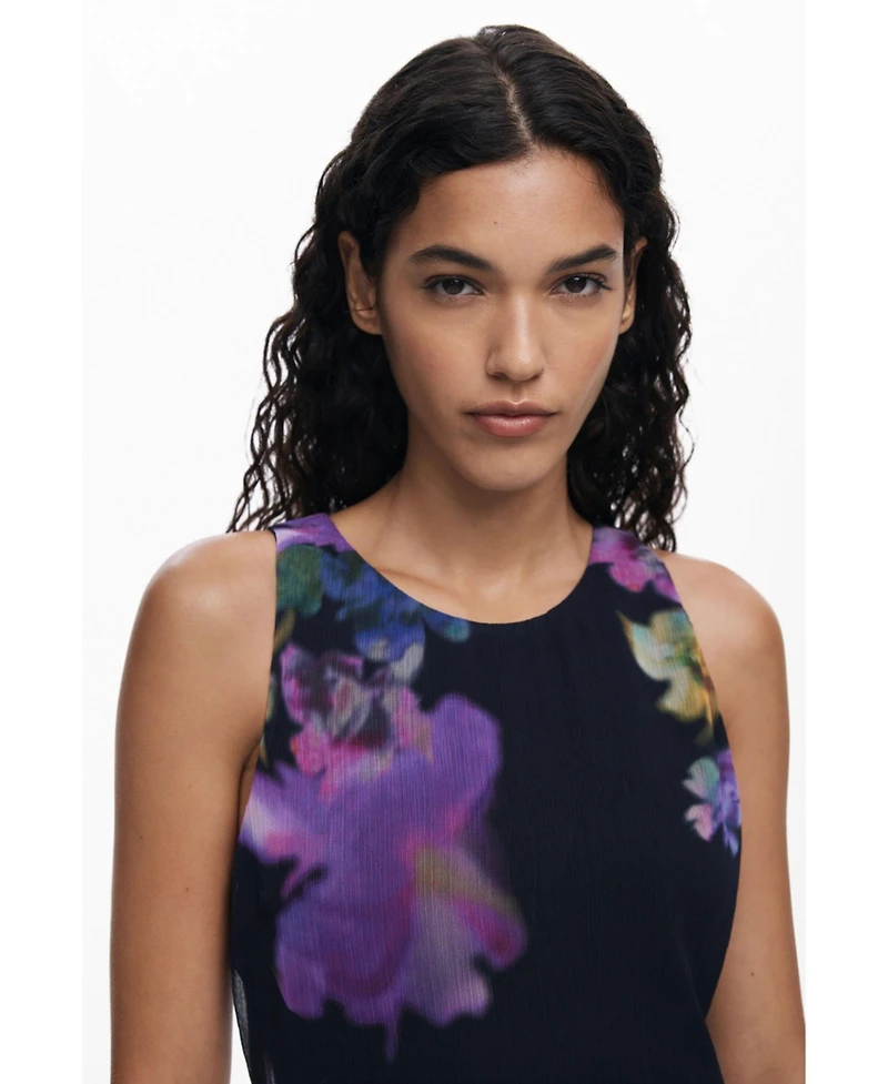 Desigual Women's Floral tunic dress