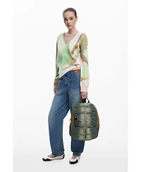 Desigual Women's Large combined denim backpack