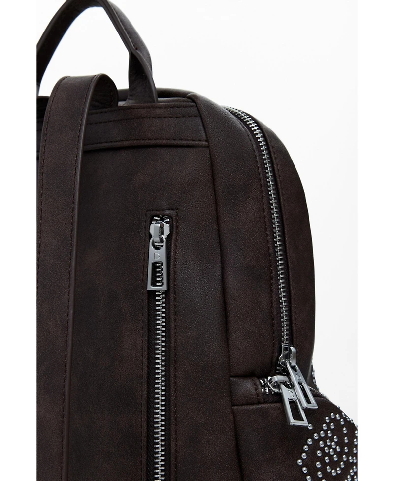 Desigual Women's Small backpack with studded pockets