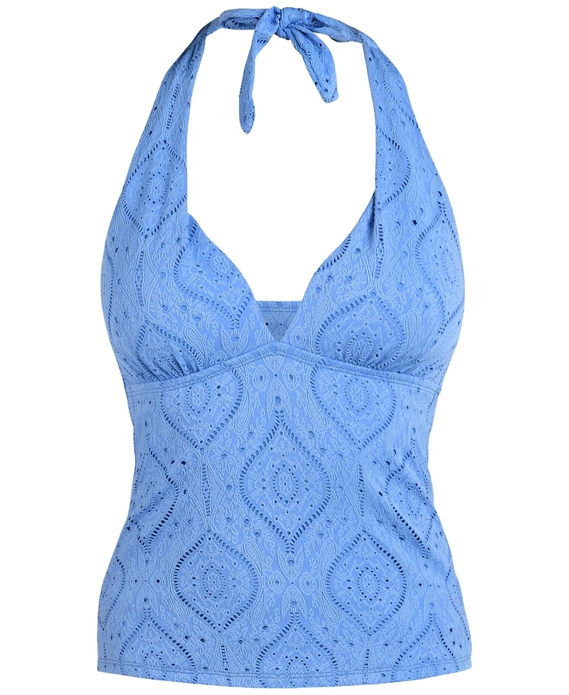La Blanca Women's Mantra Halter Goddess Tankini