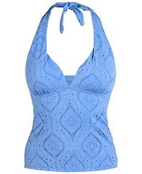 La Blanca Women's Mantra Halter Goddess Tankini