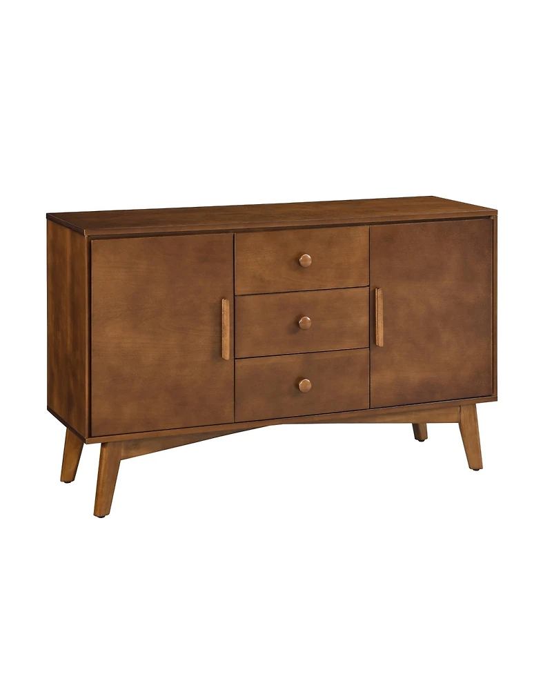 Casainc 47.3" Mid Century Modern Cabinet with 2 Doors and 3 Drawers