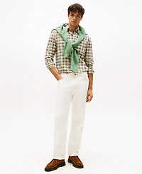 Tommy Hilfiger Men's Heritage Oxford Tartan Long Sleeve Shirt