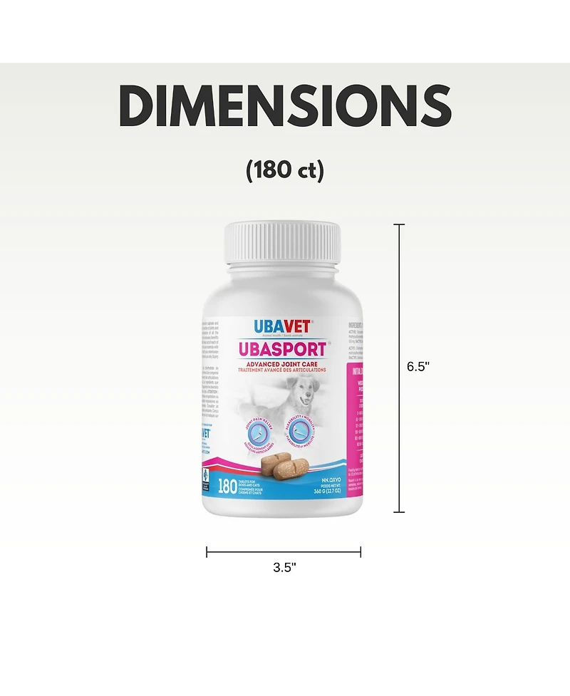 Ubavet Ubasport Advanced Joint Care Tablets for Dogs & Cats ( ct