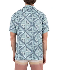 Hurley Men's Laguna Camp Short Sleeve Shirt