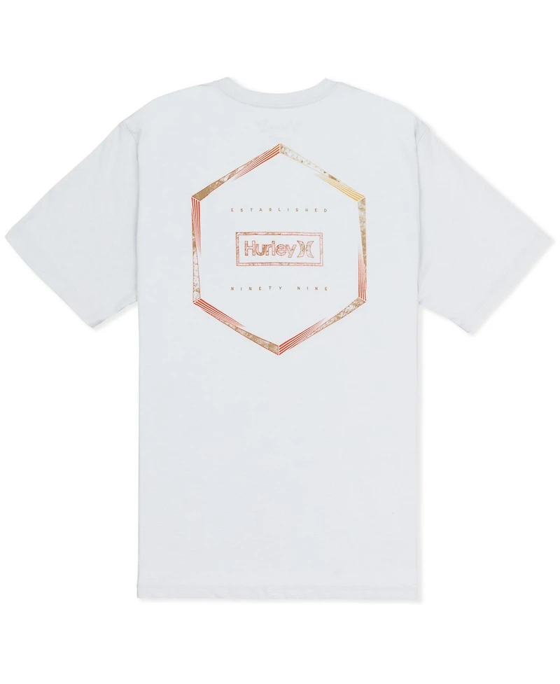 Hurley Men's Outline Slub Short Sleeve T-Shirt
