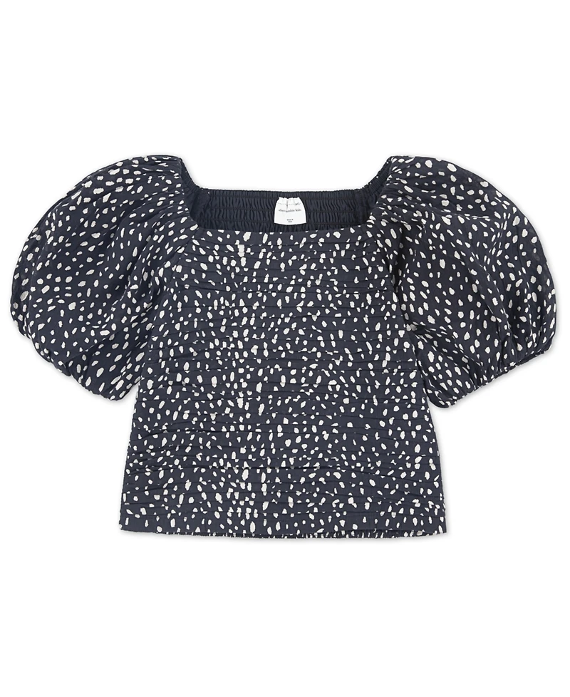 abercrombie kids Girls Emerson Puff Sleeve Top