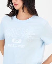 Self Esteem Juniors' Malibu Varsity T-Shirt