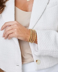 brook & york Gold Plated Makenna Xl Bracelet Set