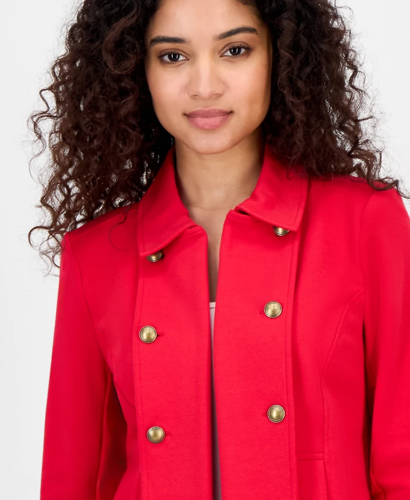 Nautica Jeans Women's Open-Front Captain's Jacket, Online Only