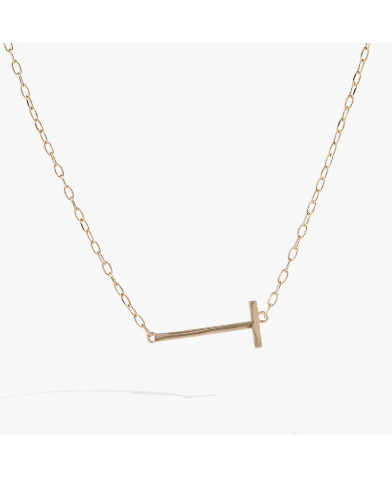 Alex and Ani Precious Elongated Initial T