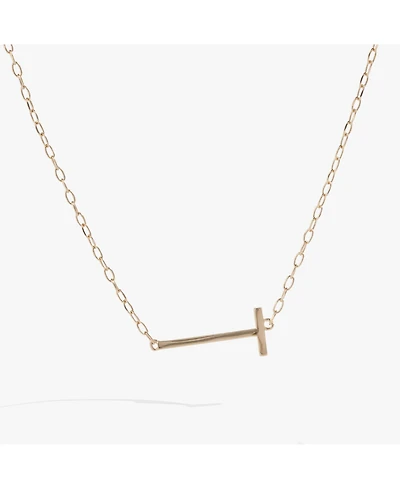 Alex and Ani Precious Elongated Initial T