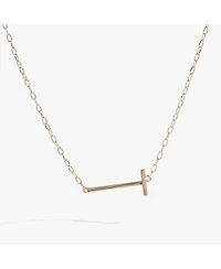 Alex and Ani Precious Elongated Initial T