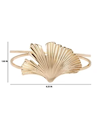 Bcbg Ginkgo Leaf Statement Cuff Bracelet