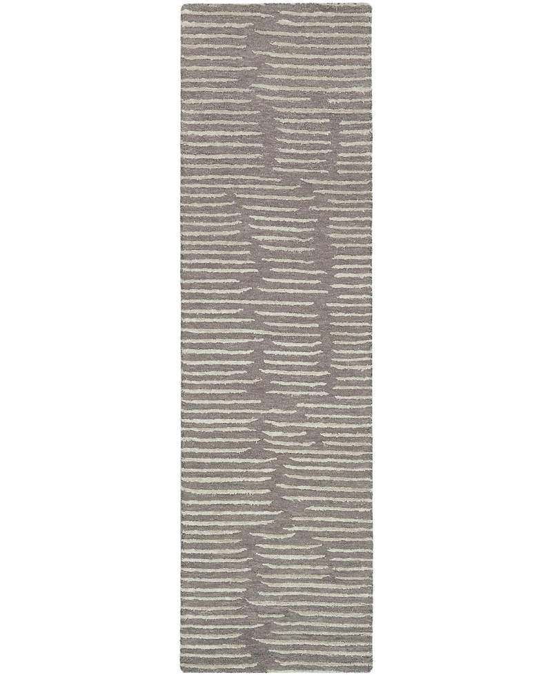 Calvin Klein CK010 Linear LNR01 2'2"x8' Runner Area Rug
