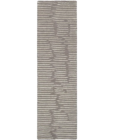 Calvin Klein CK010 Linear LNR01 2'2"x8' Runner Area Rug