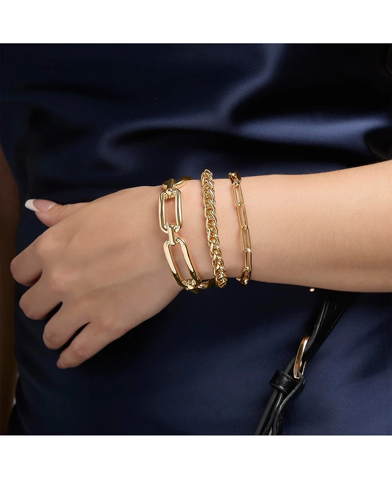 Bcbg Set of 3 Chain Link Bracelets