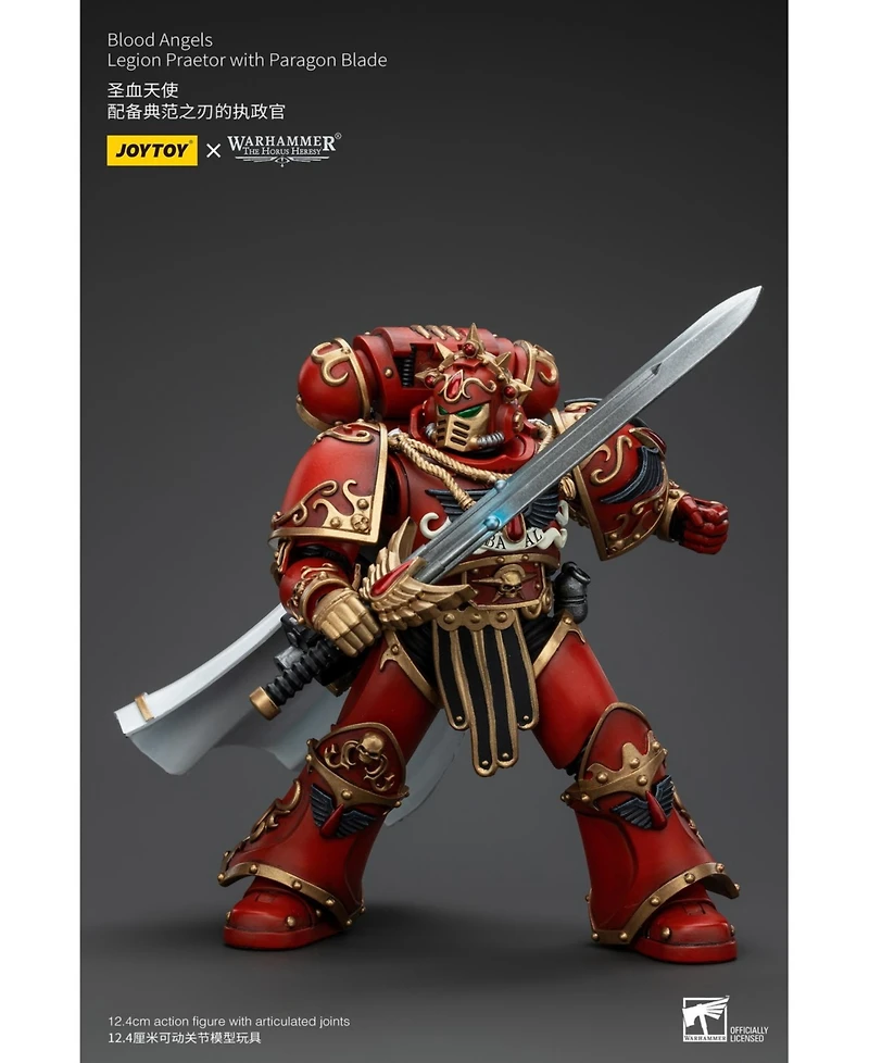 Warhammer Blood Angels Legion Praetor with Paragon Blade 1/18 Scale | Warhammer: The Horus Heresy | Joy Toy
