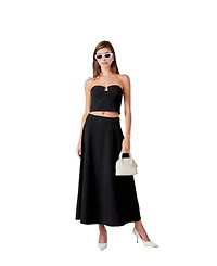 endless rose Women's V Strapless Top