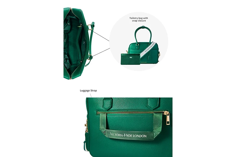 Margaret L Handbag Top Zipper Travel Bag Victoria Hyde