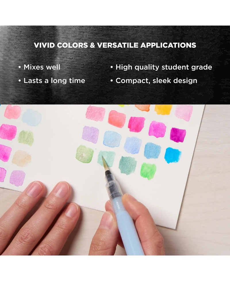 Sakura Pocket Set Koi Watercolor Kit, 24 Colors Count