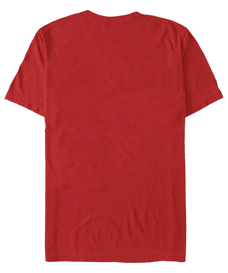 Fifth Sun Men's Red Guardian Logo Short Sleeve T-Shirt