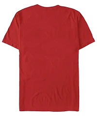 Fifth Sun Men's Red Guardian Logo Short Sleeve T-Shirt