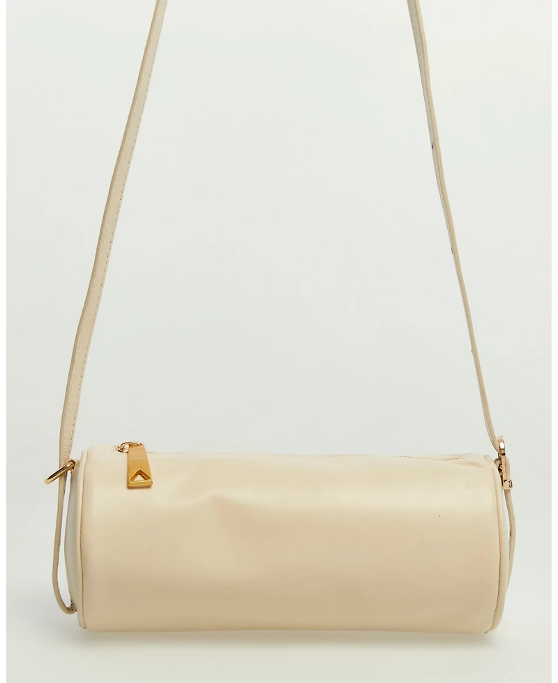 Women's Leather Barrel Bag, Created for Macy's