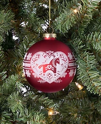 Holiday Lane Nordic Wonderland Folk Ball Ornament, Macy's Exclusive
