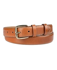 Cole Haan Women's Classic Square Buckle Leather Trouser Belt