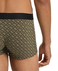 Boss by Hugo Men's One 3-Pk. Logo Waistband Trunks