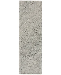 Dkny Pure Angles ANG01 2'2"x7'5" Runner Area Rug