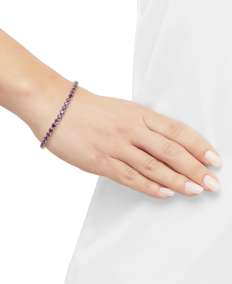 Amethyst Classic Tennis Bracelet (7-3/8 ct. t.w.) 14k Gold